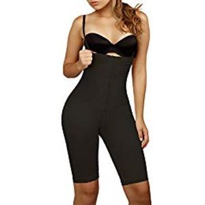 NEW Vedette Woman Strapless Mid Thigh BodyShaper